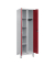 Spind Classic Plus lichtgrau, rubinrot 080610-20 S10001, 1 Schließfach 60,0 x 50,0 x 195,0 cm